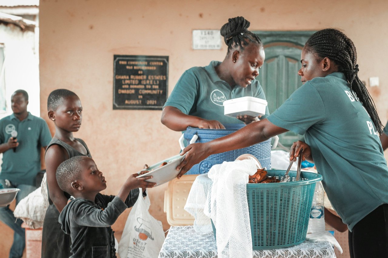 Community health education session led by PHCI